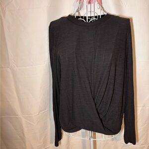 Old Navy Black Long Sleeve Top